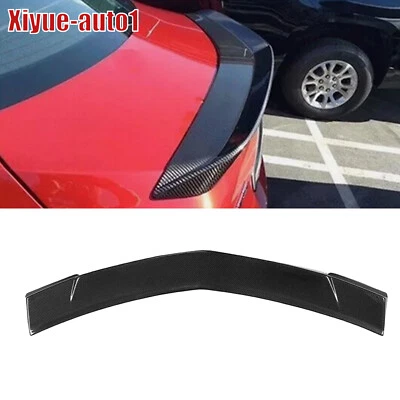 Aspecto de fibra de carbono para Cadillac CTS 2008-2013 sedán 4 puertas maletero trasero alerón labio Foto 1 de 4