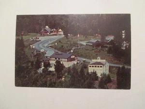 Marlboro Vermont Postkarte Hogback Mt Souvenirladen Ski Lodge Inn Restaurant VT - Bild 1 von 2