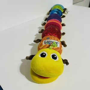 Tomy 24" Lamaze Worm Caterpillar Jingle Squeak Rattle Baby Toy Stuffed Plush - Picture 1 of 7