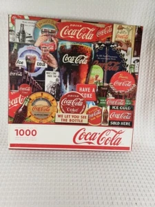 Springbok Coca Cola Coke Decades of Tradition 1000 Piece Jigsaw Puzzle Complete  - Picture 1 of 2
