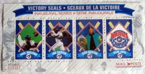 Hoja de estampillas de los Sellos de la Victoria 1994 de Toronto Blue Jays - Imagen 1 de 1