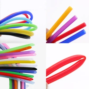 Silicone Tube 0.5mm-50mm ID Multiple Colors Vacuum Hose Pipe Soft Tube - Picture 1 of 8