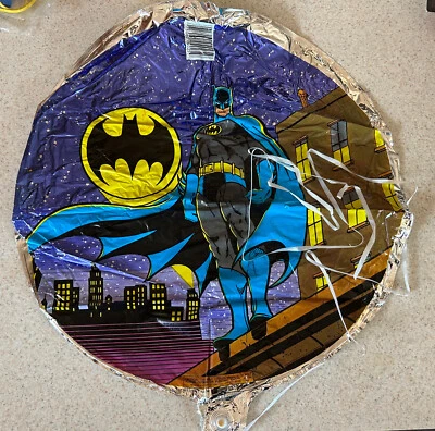Globo de vinilo vintage Batman (1989 DC Comics) -- De colección Foto 1 de 3