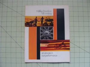 1970 HARLEY DAVIDSON FALL CATALOG BROCHURE - Picture 1 of 5