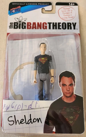 New The Big Bang Theory SHELDON 3 3/4-Inch Figure  Bif Bang Pow CHOOSE Cover