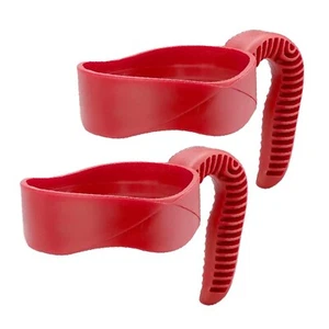 2 Pcs Red 20 Oz Tumbler Handle, Tumbler Cup Holder Compatible with Ozark Trai... - Picture 1 of 5