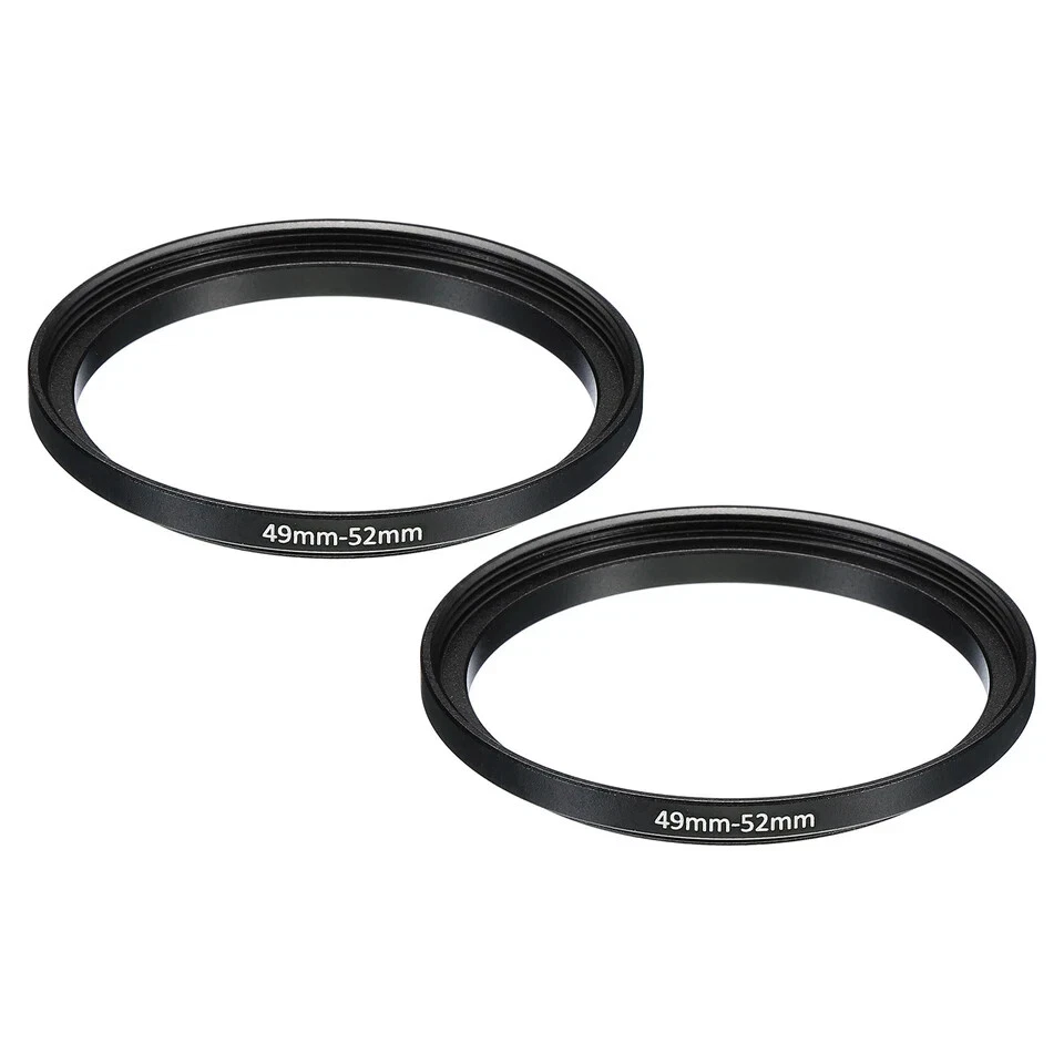 49mm to 52mm Step-up Step Up Camera Lens Filter Ring 49-52 49mm 52mm 49 - Image 1 of 1