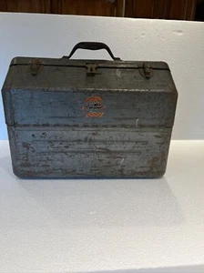 Vintage Metal Simonsen Mechanics Size 2 Tool Box Type II Class I 18"x10.5"x13" - Picture 1 of 12
