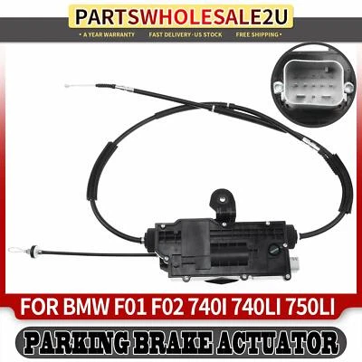 Actuador de freno de estacionamiento con unidad de control para BMW F01 740i F02 740Li 750Li 760Li Foto 1 de 4
