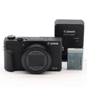 Canon PowerShot G5 X Mark II Black Compact Digital Camera w/Battery Charger Used - Picture 1 of 6