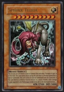 Yugioh Sphinx Teleia EP1-EN003 ultra raro ilimitado - MP - Imagen 1 de 2