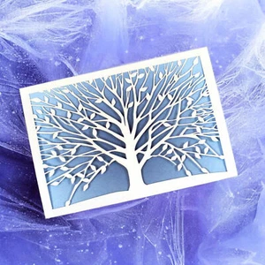 Tree of Life Laser Cut Note Cards by Peter Pauper Press 10 cards 11 envelopes - Bild 1 von 4