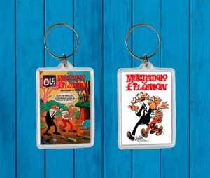 MORTADELO Y FILEMON DOS PERCEBES EN APUROS OLE 079 TEBEO LLAVERO KEYRING - Imagen 1 de 2