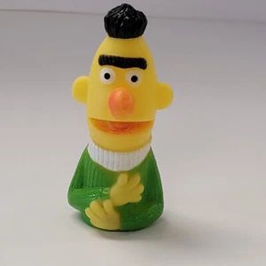 Vintage 1970s Sesame Street 3" BERT Finger Puppet Vinyl Muppets Inc - Picture 1 of 3