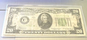 1934 $20 FEDERAL RESERVE STAR NOTE ----RARE FRB OF PHILADELPHIA - Picture 1 of 4