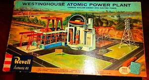 REPRODUCTION  DECALS ONLY FOR:  REVELL  WESTINGHOUSE ATOMIC POWER PLANT - Picture 1 of 3