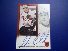 2013-14 PANINI CONTENDERS AUTOGRAPH CARD - SHAWN LALONDE