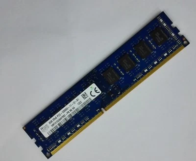 SK Hynix 8GB DDR3 1600 Desktop DIMM RAM  2Rx8 PC3-12800U HMT41GU6AFR8C-PB 1.5v - Image 1 of 4