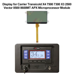 Display for Carrier Transicold X4 7500 7300 X3 2500 Vector 8500 8600 APX Module - Picture 1 of 7