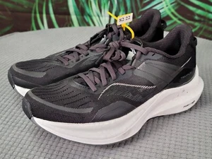 Saucony Scarpe da Corsa Donna Tempus Ammortizzate - Nero/Nebbia Tg 10 B. 160€ - Foto 1 di 12