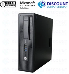 Custom Build HP Quad Core i5 | 16GB | 1TB | SSD | Windows 10 WIFI Desktop PC DVD - Picture 1 of 5