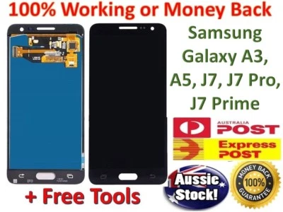 Samsung Galaxy J3 A5 A3 J2 Pro J5 J2 J8 LCD Touch Digitizer Assembly Replacement - Image 1 of 4