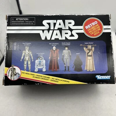 NEW Star Wars Retro Collection Kenner A New Hope Collectible 6 Pack Figures - Image 1 of 4
