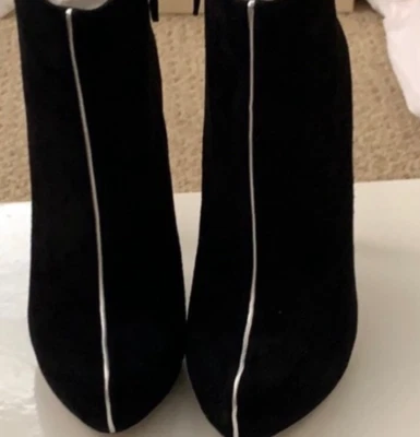 #Luxury, #Nicholas kirkwood #boots size 10 booties with silver heel NWOT - Image 1 of 4