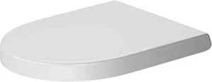 Duravit 006989 Darling New Elongated Closed-Front Toilet Seat - White - Picture 1 of 5