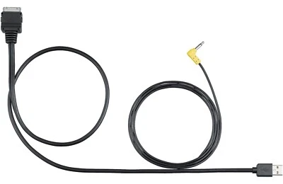 JVC KS-U49 USB and 3.5mm Minjack to iPod Audio Video Interface Adapter OEM NEW - Image 1 of 2