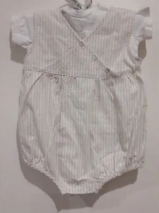 GRAIN DE BLE Romper & Matching Top 3-6 months French Designer New RRP $89 - Picture 1 of 9