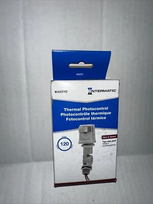 Intermatic K4221C 120-Volt Stem Swivel Mount Thermal Photocontrol (Photocell) - Image 1 of 4