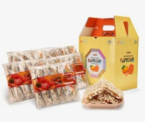 Jeju Mandarin Cookie 1 box Snack Tangerine Sweet Korea Hangwa Sinhyo Delicious - Picture 1 of 9