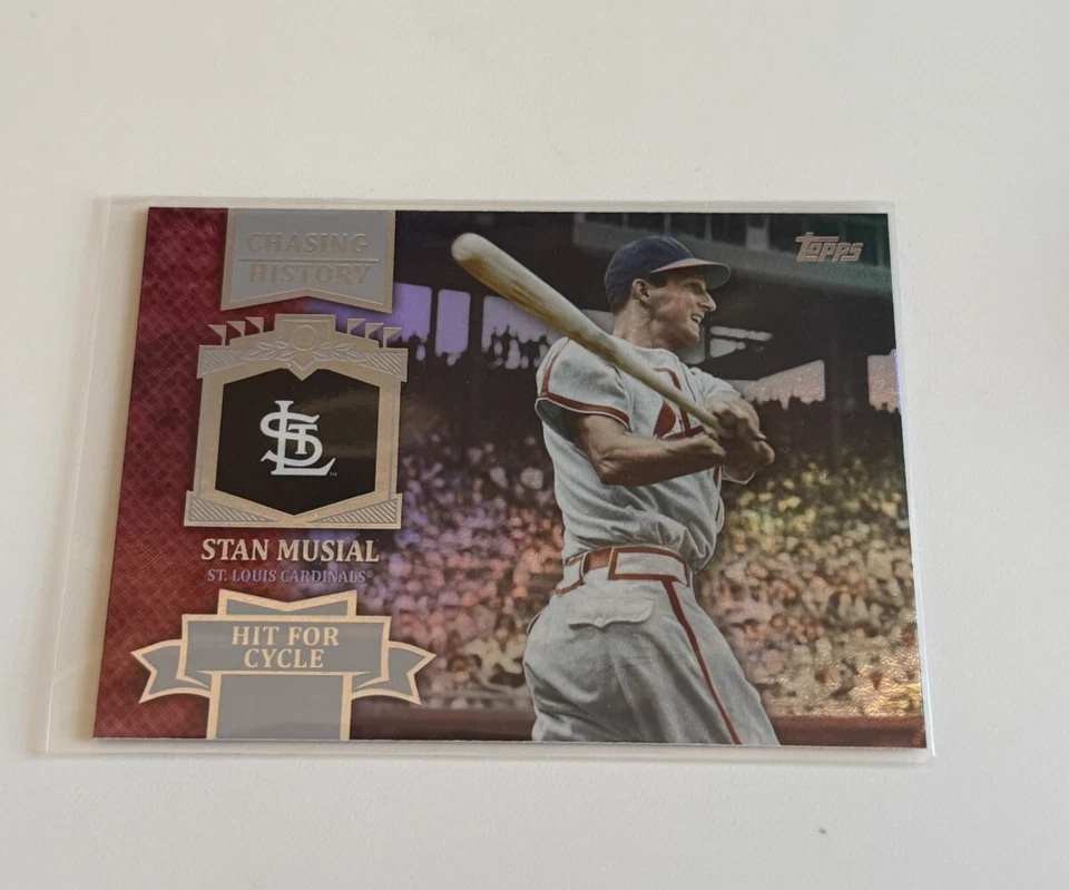 2013 Topps Chasing History Holofoil #CH74 Stan Musial - Image 1 of 1