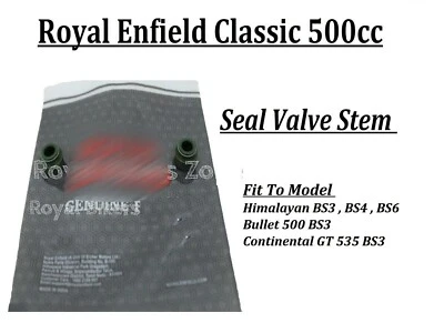 "Vástago de válvula de sellado" para Royal Enfield Classic 500cc Foto 1 de 4