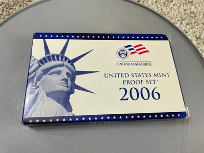 2006 United States Mint Proof 10 Coins Set 50 State Quarters - Image 1 of 4