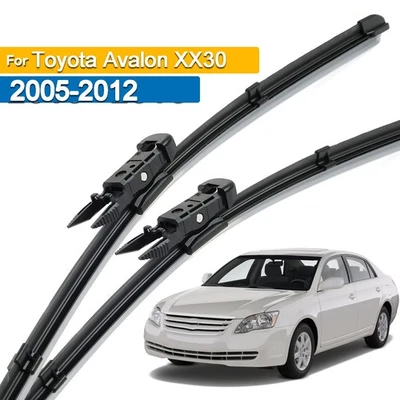 Juego de 2 escobillas limpiaparabrisas delanteras para Toyota Avalon XX30 2005-2012 26"+20" Foto 1 de 4