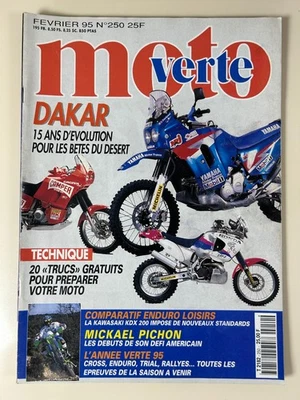 Moto Verte n°250 Dakar - Photo 1/3