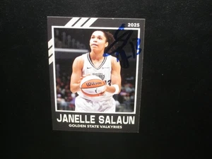 Tarjeta de novato JANELLE SALAUN FIRMADA AUTOGRAFIADA 2025 GOLDEN STATE VALKYRIES RC - Imagen 1 de 4