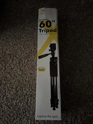 Xit XT60TRB 60-Inch Pro Series Full Size Camera/Video Tripod - Image 1 of 2
