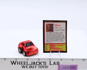 G2 Hubcap METALLIC RED komplett 1993 Hasbro Transformers Vintage Figur NM - Bild 1 von 4