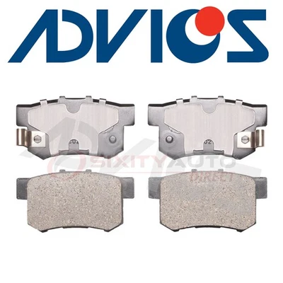 ADVICS Rear Disc Brake Pad Set for 2007-2012 Acura RDX  - Braking Stopping bk Foto 1 de 4