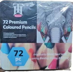 72 Professionelle Buntstifte, Künstlerstift-Set Für Malbücher, Premium-Künstler - Bild 1 von 2