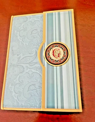 Journal With The Letter “G” On The Front ~ NEW ~ Punch Studio - Image 1 of 2