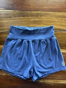 Free People Good Karma Running Shorts XL- Moroccan Blue - Picture 1 of 9