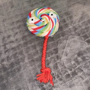 Bark Box Holiday Wally The Lolly Dog Rope War Toy L Toy 2018 Winter Box Sucker - Picture 1 of 8