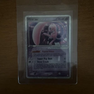 Mew Ex Pokemon Holon Phantoms Rare 2006 100/101 (Damaged) - Picture 1 of 2