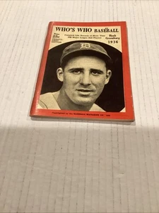 1936. Photo de couverture Who’s Who au baseball Hank Greenburg Tigers - Photo 1 sur 6