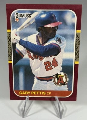 1987 Donruss Opening Day - Gary Pettis #10 - Image 1 of 2