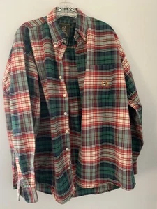 Cinch Hemd Herren Lrg Cowboy Papa kariert Flanell Western Button Down Tasche Logo - Bild 1 von 14